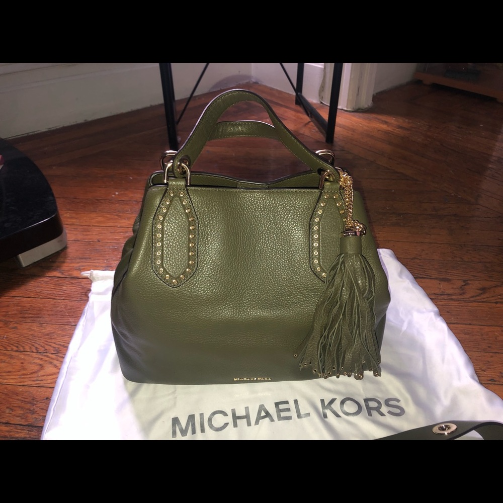 Michael Kors slightly used Brooklyn bag.